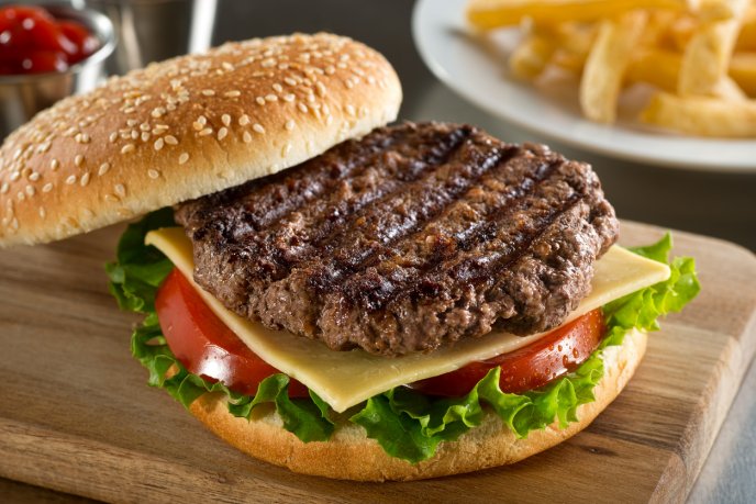 Hamburguesa de Carne de Res