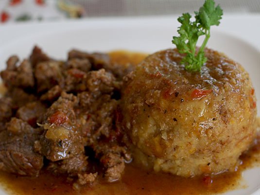 Mofongo de Res